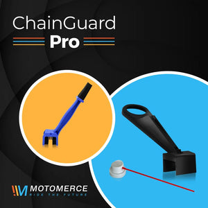 MotoMerce ChainGuard Pro: Kettingborstel - MotoMerce