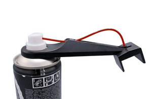 Foto van kettingreinigingstool op spuitbus